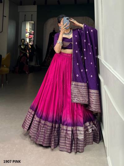 AAWIYA RUPLI 1907 DESIGNER LEHENGA CHOLI WHOLESALER IN SURAT